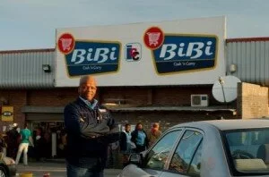 Makhato Tommy, owner of BiBi Cash 'n Carry supermarkets